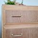 Commode scandinave bois brut années 50
