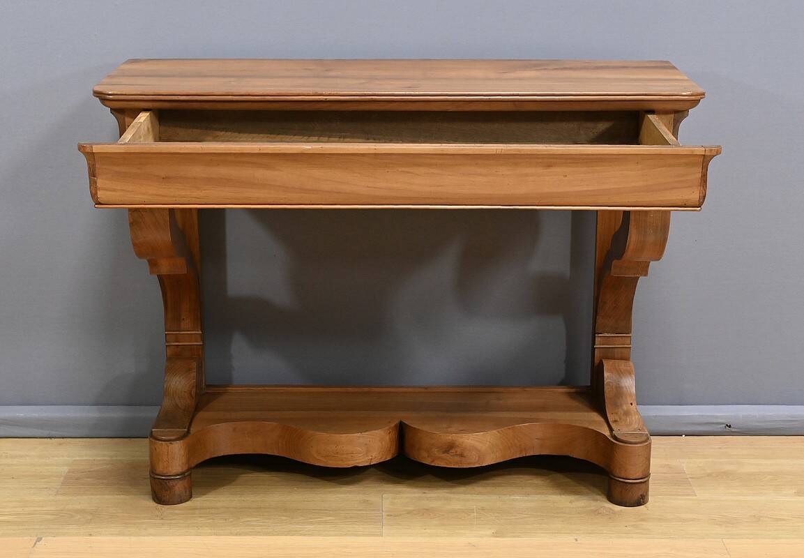 Restoration Console in Blond Cherry – Early 19th Century