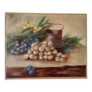 Nature morte aux raisins