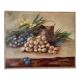 Still Life with Grapes Oil on Canvas