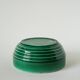 Small ceramic salad bowl / bowl, green, Gien, 1950