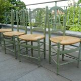 Set of 4 mulched chairs model Giverny