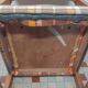 Pair of Vintage Wooden / Orange Fabric Chairs