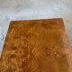 Table basse en loupe d’orme Roche et Bobois vintage 70s