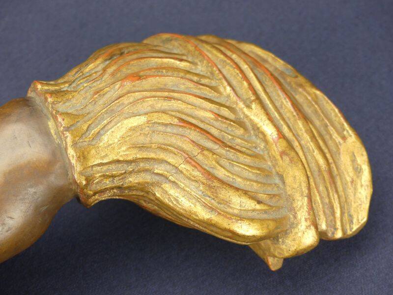 Palladio, Italie, main en bois sculpté