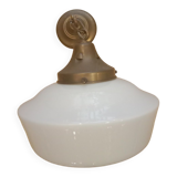 Art Deco opaline suspension