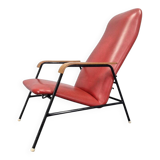 Rare Midcentury Easy Armchair, Sweden, 1960s