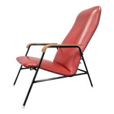 Rare Midcentury Easy Armchair, Sweden, 1960s