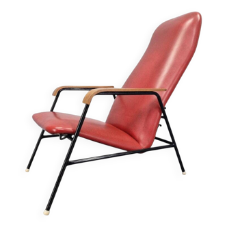Rare Midcentury Easy Armchair, Sweden, 1960s