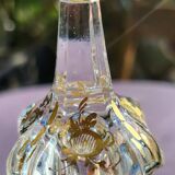 19th century orientalist crystal bottle