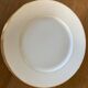 White Limoges plates
