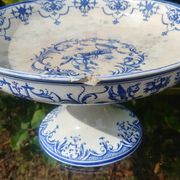 Fruit bowl from the Moustiers de Bordeaux earthenware factory by Jules Vieillard & Cie 1890.95