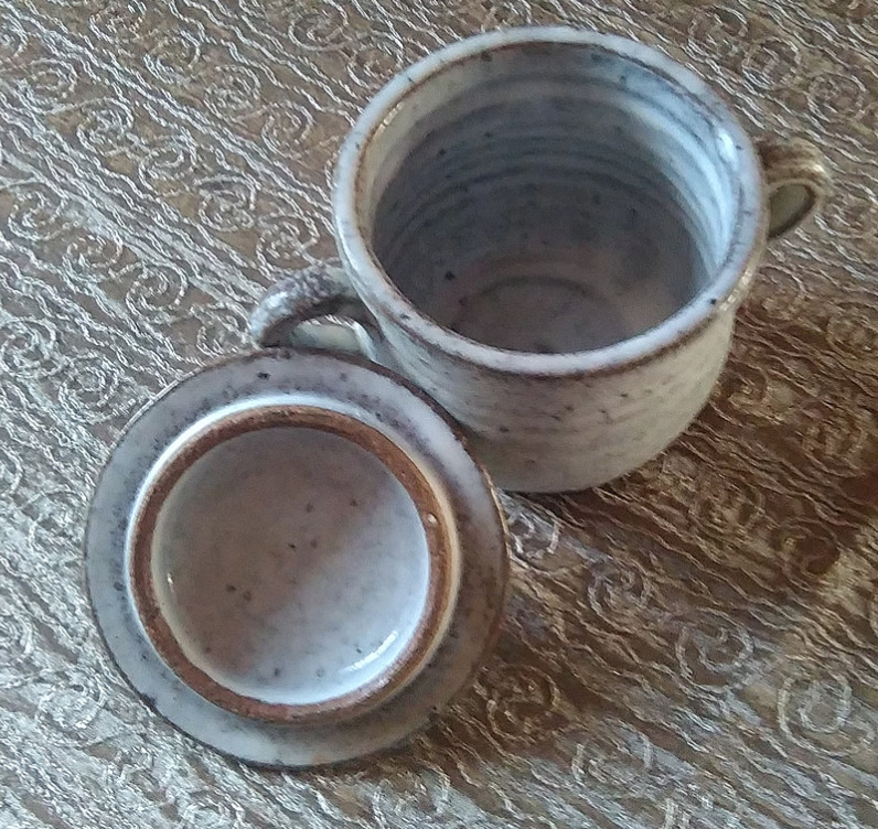 Pot with handles, Vallauris, around 1960