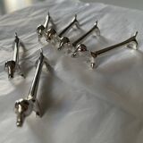 Vintage silver-plated dachshund knife rest