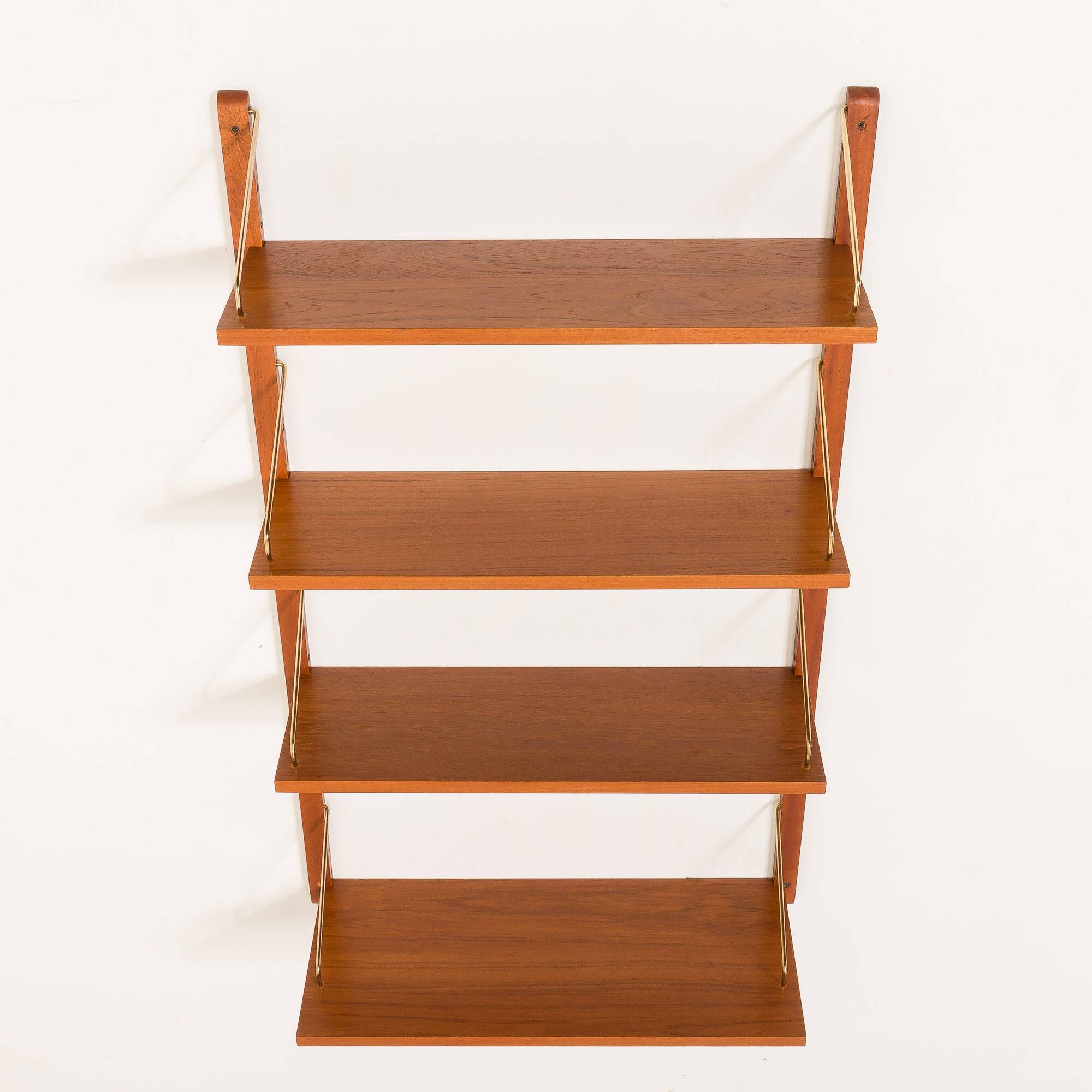 Poul Cadovius shelving unit in teak for Cado, Denmark, 1960s