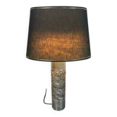 Lampe de table en aluminium brutalisme par Willy Luyckx pour Aluclair. Belgique, années 1960.