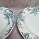 Set of 12 plates Terre de Fer Clairefontaine Cyclamens