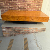 Elm burl coffee table