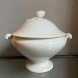 White earthenware tureen of Lunéville XIXth Century