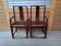 Pair of ancient Asian chairs