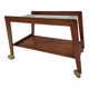 Table basse scandinave sur roulettes, 1960