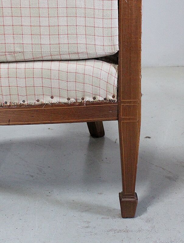 Mahogany armchair, Art Deco 1930