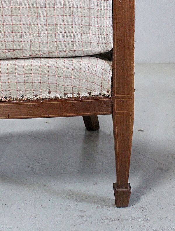 Fauteuil en acajou, Art Déco 1930