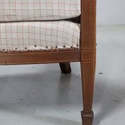 Mahogany armchair, Art Deco 1930