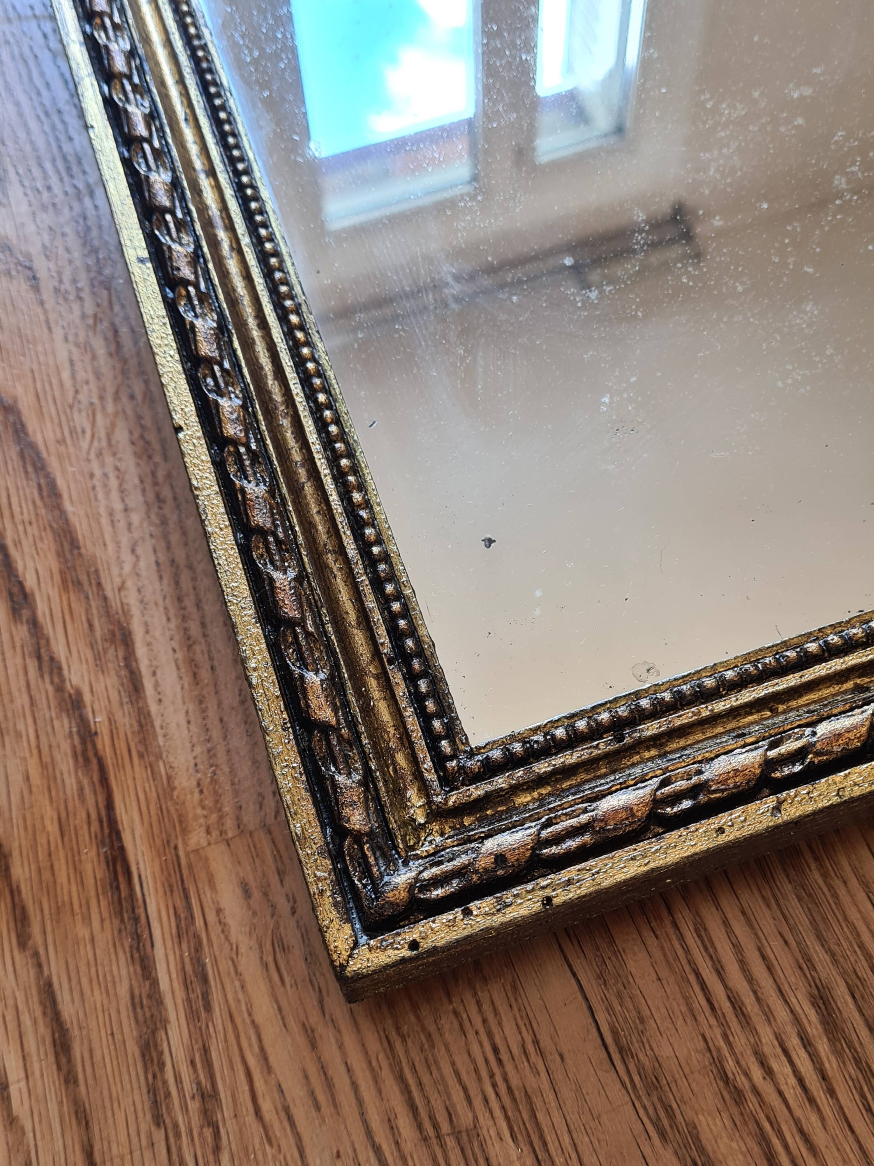 Gold leaf gilded mirror – Art Deco style