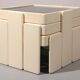 Gianfranco Frattini stacking tables for Cassina – original off-white lacquer