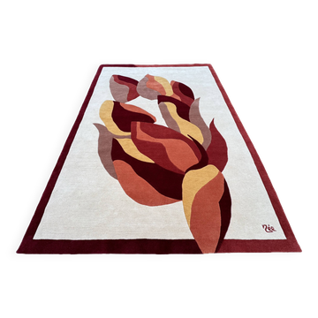 Tapis Art Déco Aubusson par Paulette Née