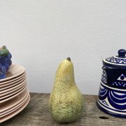Vintage ceramic faux fruits / vintage centerpieces from the 1990s