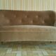Organic design sofa sofa ARC Rein 50s-60s beige Bronze