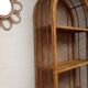 Bibliothèque en rotin vintage
