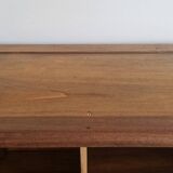 1950s handcrafted cabinet - Solid mahogany wood - Unique piece