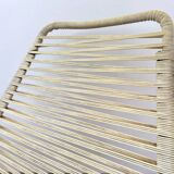 Paire de chaises d'appoint Spaghetti, design des années 1970 - Tchécoslovaquie