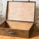 Old suitcase -vintage travel trunk