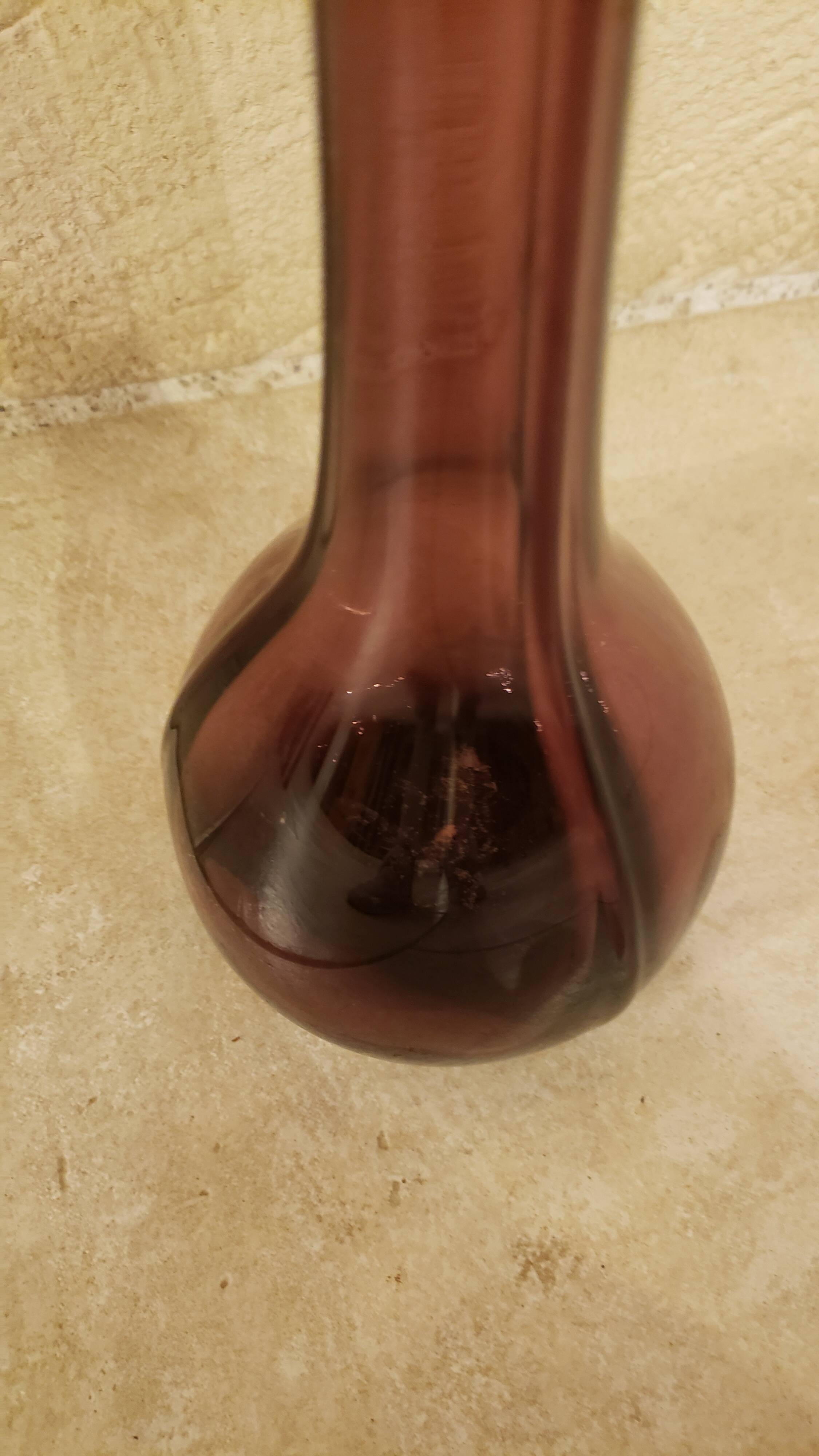 Purple soliflore in perfect vintage condition