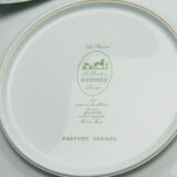 4 plates Hermès Peonies 25cm