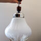 Mazzega glass pendant lamp 70s
