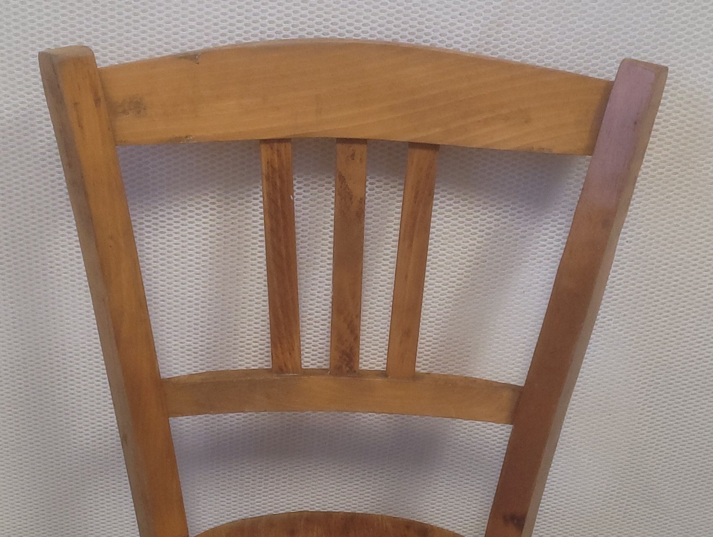 Bistro chair wood color