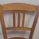 Bistro chair wood color