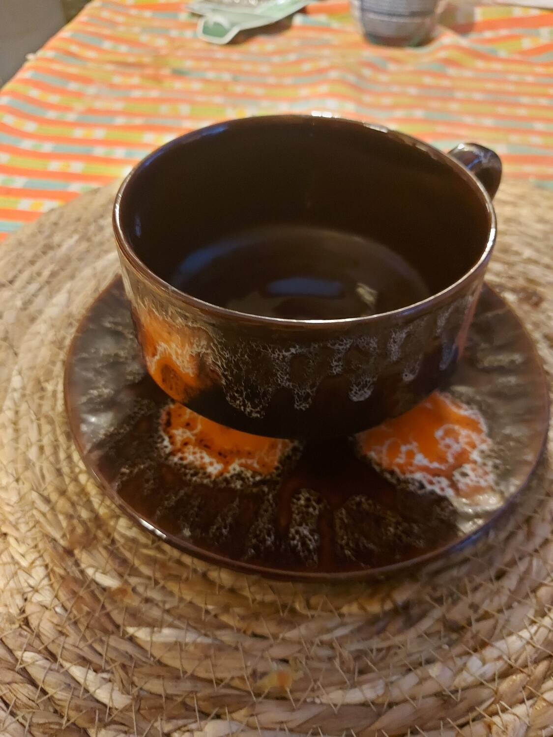 Vallauris cup with saucer