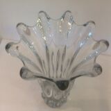 Vintage crystal vase