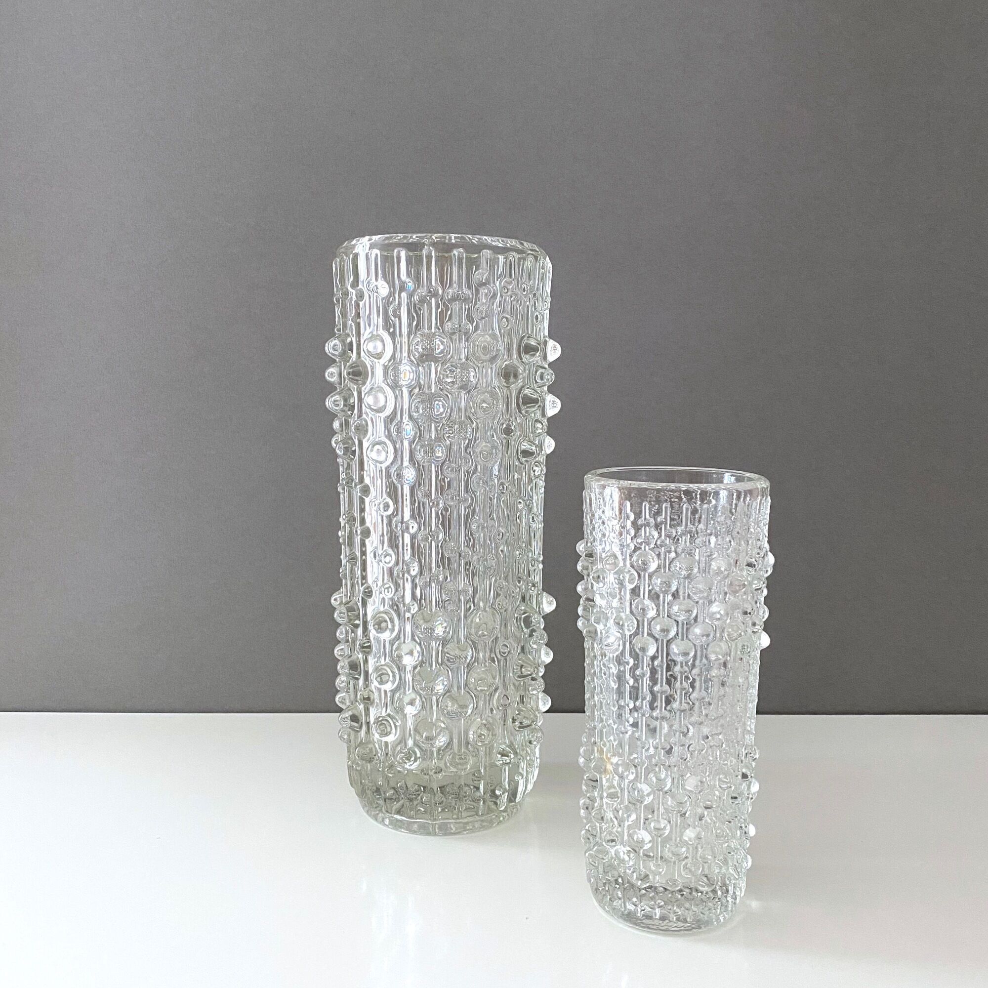 Candle Wax vase by Frantisek Peceny ed. Sklo Union, 1970s