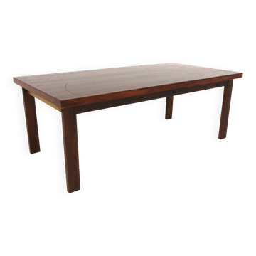 Scandinavian coffee table in rosewood, Sweden, 1960.