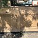 Exceptional antique counter 220 cm