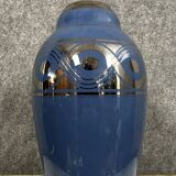 Large Art Deco porcelain vase with geometric shapes