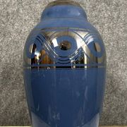 Grand vase en Porcelaine ép. Art Déco a décors de formes géométriques