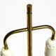 70s brass table lamp by Tonello and Montagna Grillo for High Society Italy